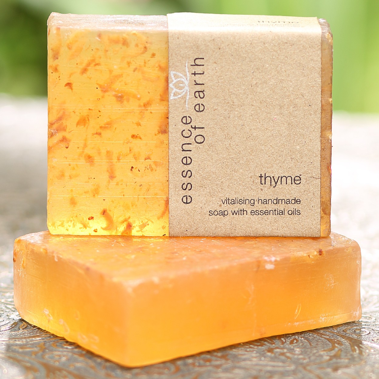 Thyme Vitalising Handmade Soap With Essential Oils Essence of Earth